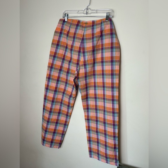 Billabong Multicolor Plaid Women's Capris - Picture 6 of 12